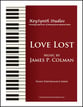 Love Lost piano sheet music cover